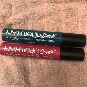 NYX Liquid Suede Lipsticks